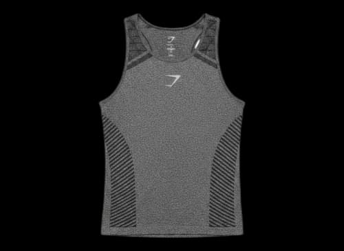 Gymshark Devant Seamless Slim Fit Tank Black
