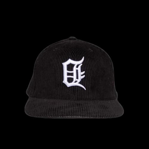 Happy Memories Don't Die Concrete Boys Corduroy Snapback Hat Black