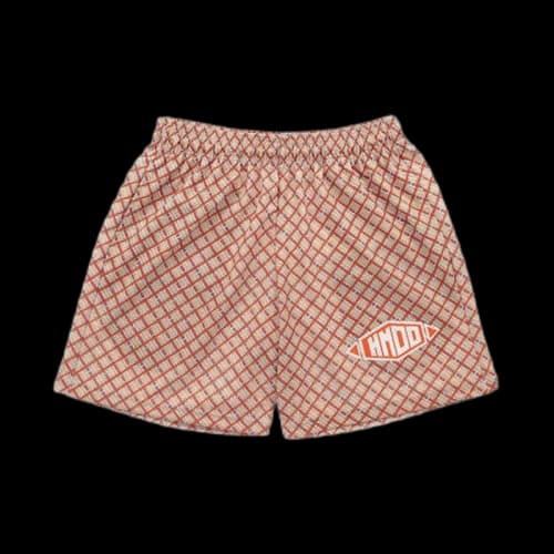 Happy Memories Don't Die HMDD Basketball Short Orange Multi