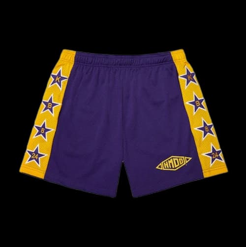 Happy Memories Don't Die Kobe 8 24 Baskteball Short Purple/Gold
