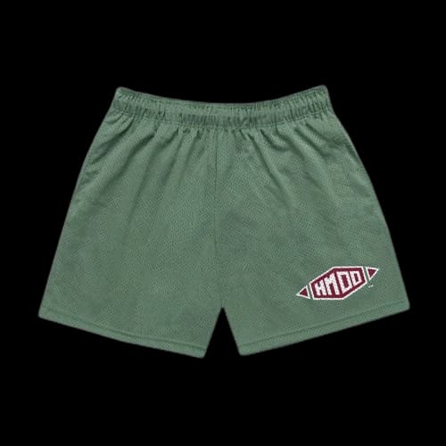 Happy Memories Don't Die Logo Basketball Short Oil Green