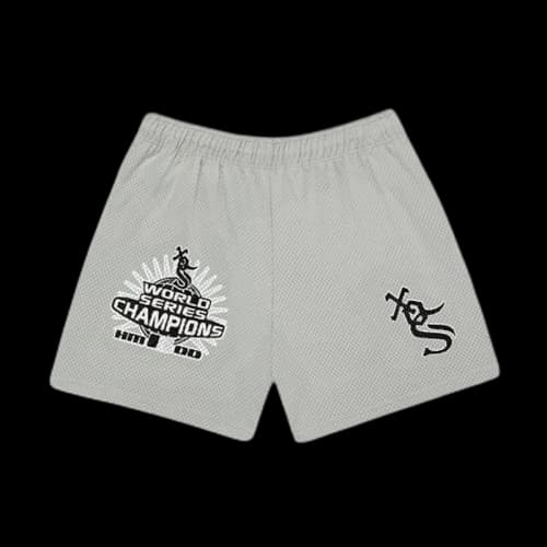 Happy Memories Don't Die White Sox Basketball Short Grey