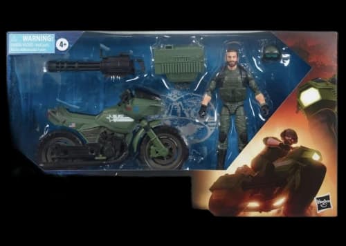 Hasbro G.I. Joe Classified Series Alvin "Breaker" Kibbey with RAM Cycle Action Figure Set