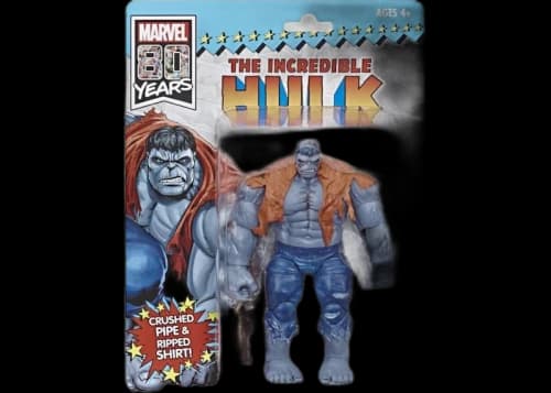 Hasbro Marvel Legends 80th Anniversary The Incredible Hulk (Gray) Action Figure