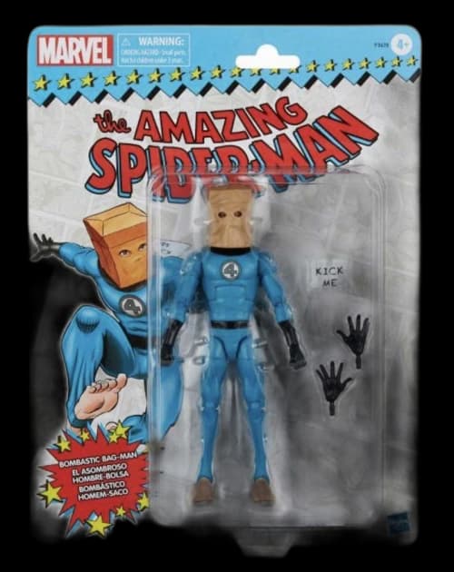 Hasbro Marvel Legends Amazing Spider-Man Bombastic Bag-Man Target Exclusive Action Figure
