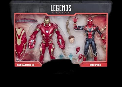Hasbro Marvel Legends Avengers: Infinity War Iron Man Mark 50 & Iron Spider 2-Pack Action Figure