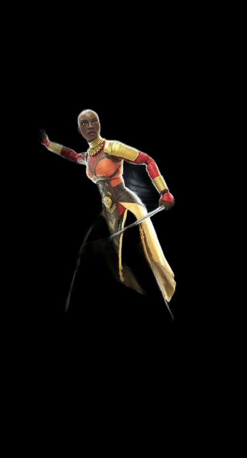 Hasbro Marvel Legends Series Black Panther Wakanda Forever Okoye Action Figure