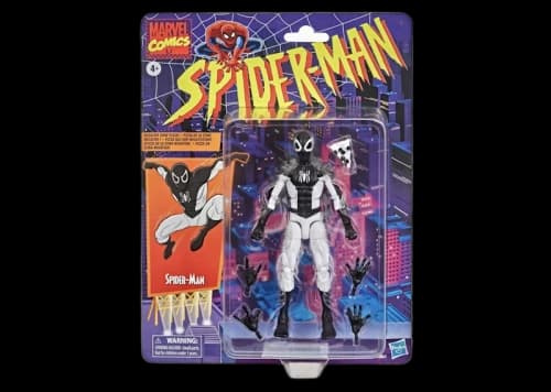 Hasbro Marvel Legends Vintage Collection Spider-Man Target Exclusive Action Figure Black & White