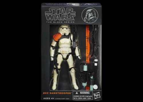 Hasbro Star Wars The Black Series #03 Sandtrooper Action Figure