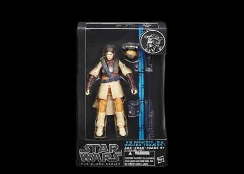 Hasbro Star Wars The Black Series #16 Princess Leia Organa Boushh Action Figure