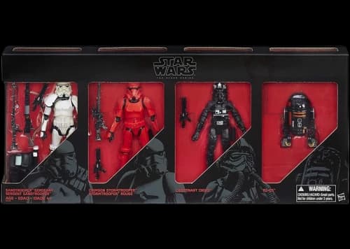 Hasbro Star Wars The Black Series Entertainment Earth Exclusive 4-Pack Action Figure