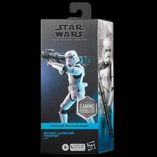 Hasbro Star Wars The Black Series Jedi Fallen Order Rocket Launcher Trooper Gaming Greats Gamestop Exclusive Action Figure