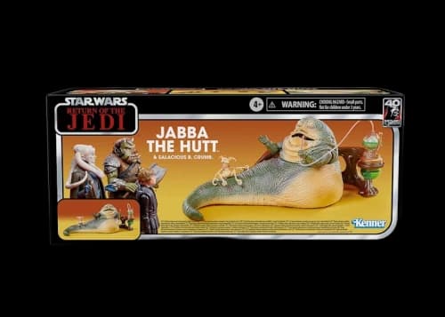 Hasbro Star Wars The Black Series ROTJ Jabba the Hutt Action Figure Set