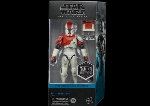 Hasbro Star Wars The Black Series Star Wars Republic Commando RC-1138 (Boss) Gaming Greats Gamestop Exclusive Action Figure