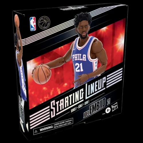 Hasbro Starting Lineup NBA Season 1 Philadelphia 76ers Joel Embiid Action Figure