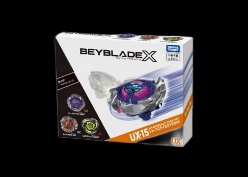 Hasbro Takara Tomy Beyblade X UX 15 Shark Scale Deck Set 4-50UF 1-70L 3-60GF