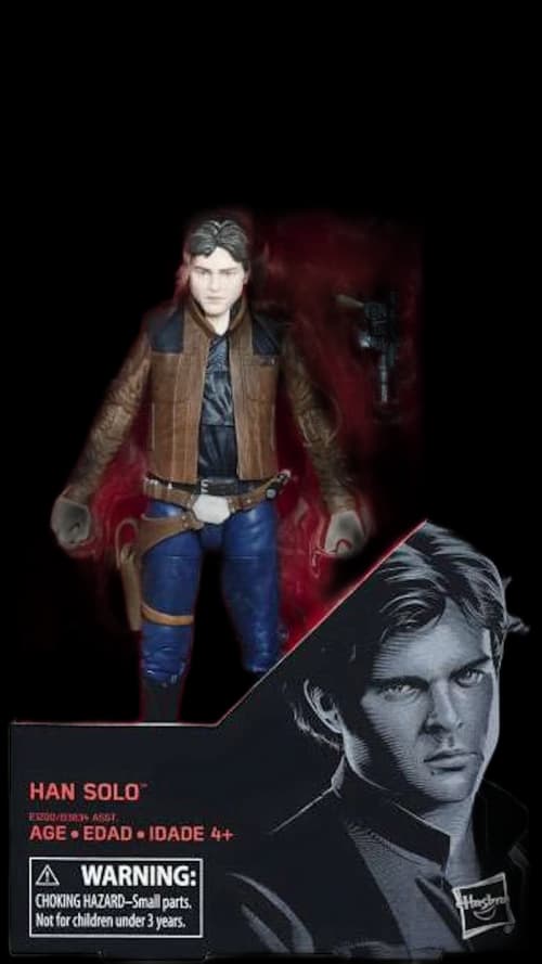 Hasbro Star Wars Black Series Han Solo Movie Action Figure
