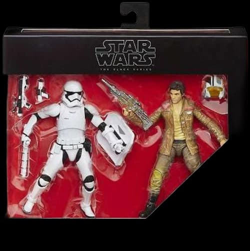 Hasbro Star Wars Black Series Poe Dameron & Stormtrooper Action Figure (2-Pack)