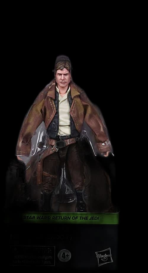 Hasbro Star Wars Black Series Return of the Jedi Han Solo (Endor) Action Figure