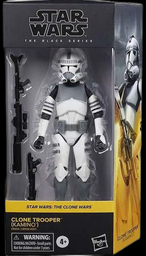 Hasbro Star Wars Black Series The Clone Wars Clone Trooper (Kamino) Action Figure