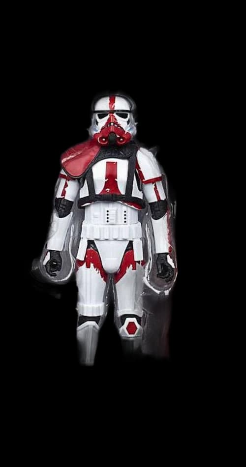 Hasbro Star Wars Black Series The Mandalorian Incinerator Trooper Action Figure