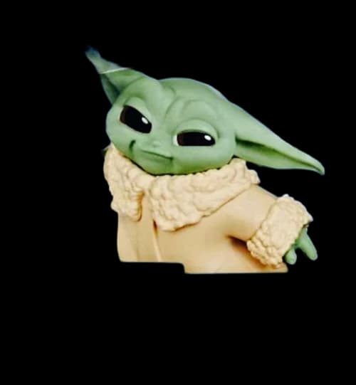 Hasbro Star Wars Bounty Collection The Child (Baby Yoda / Grogu) Pushing Buttons Action Figure