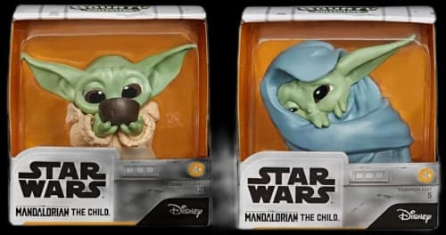 Hasbro Star Wars Bounty Collection The Child (Baby Yoda / Grogu) Soup Sipping & Blanket Wrapped Action Figure (2-Pack)