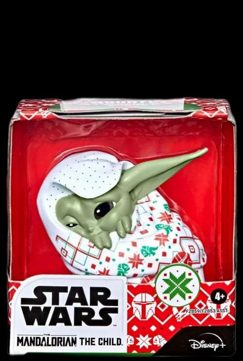 Hasbro Star Wars Bounty Collection The Child (Grogu) Blanket, Holiday Edition Target Exclusive Action Figure