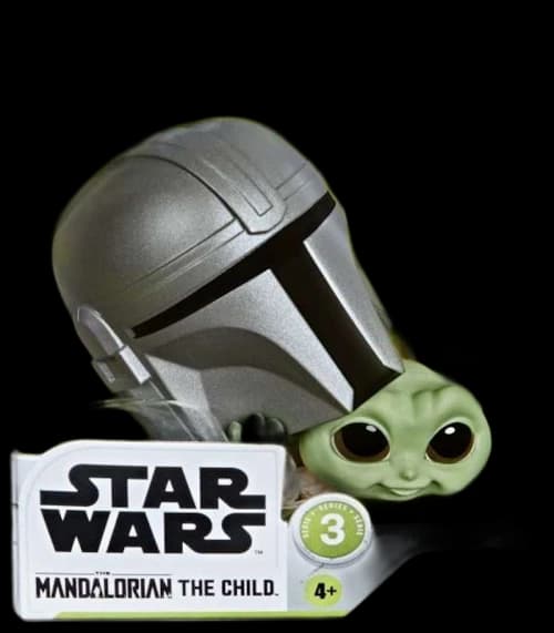 Hasbro Star Wars Bounty Collection The Child (Grogu) Helmet Peeking Action Figure