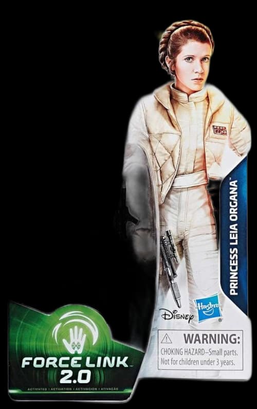 Hasbro Star Wars Force Link 2.0 Princess Leia Hoth Action Figure