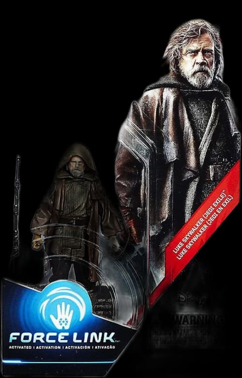 Hasbro Star Wars Force Link Orange Series Luke Skywalker Jedi Exile Action Figure