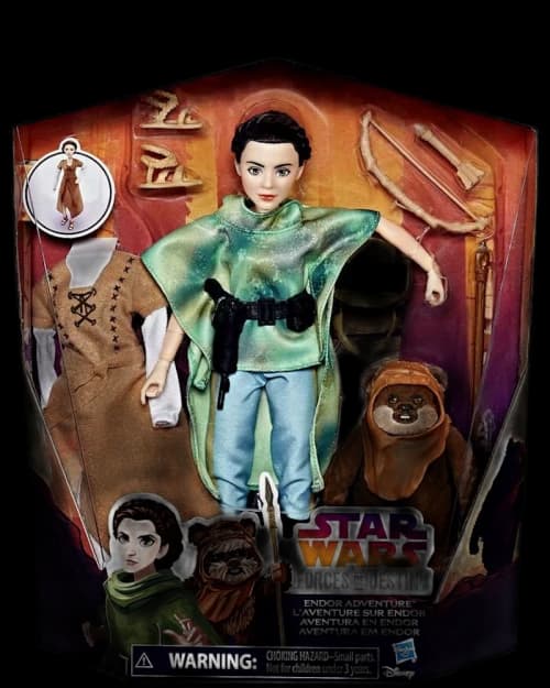 Hasbro Star Wars Forces of Destiny Adventure Princess Leia & Wicket Endor Adventure Figure (2-Pack)