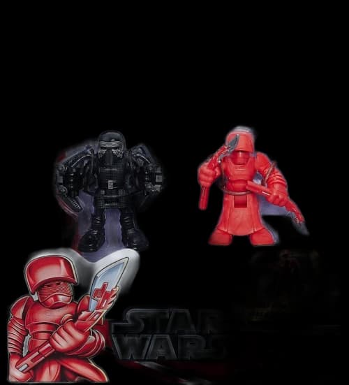 Hasbro Star Wars Galactic Heroes Kylo Ren & Elite Praetorian Guard Mini Figure (2-Pack)