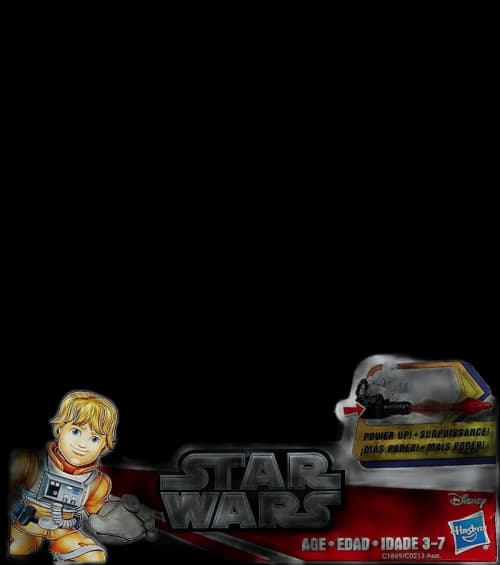 Hasbro Star Wars Galactic Heroes Luke Skywalker & Snowtrooper Mini Figure (2-Pack)