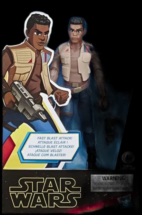 Hasbro Star Wars Galaxy of Adventures Finn Action Figure