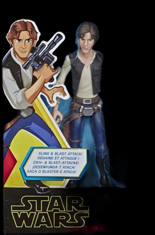Hasbro Star Wars Galaxy of Adventures Han Solo Action Figure