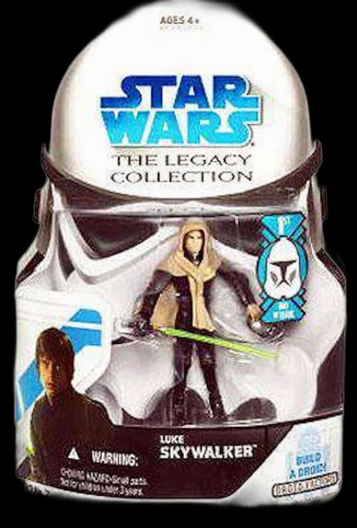 Hasbro Star Wars Legacy Collection Droid Factory Luke Skywalker Skiff, First Day of Issue Action Figure