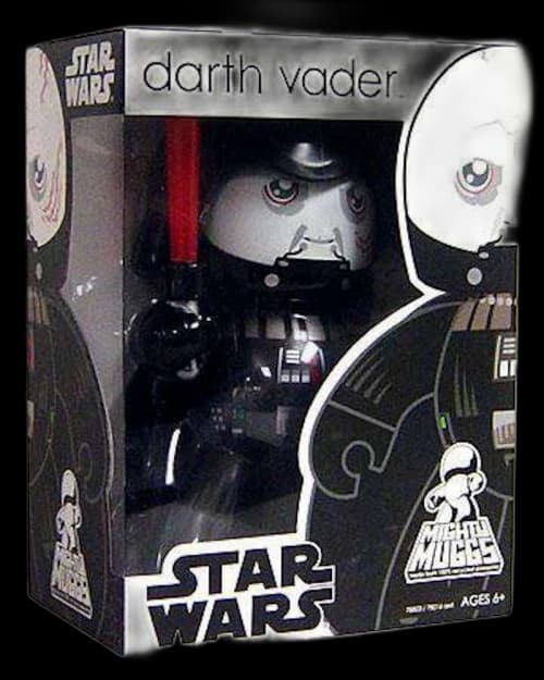 Hasbro Star Wars Mighty Muggs Darth Vader Unmasked Vinyl Figure