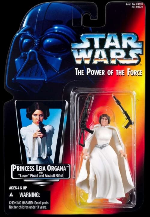Hasbro Star Wars Power of the Force POTF2 Princess Leia Organa Action Figure
