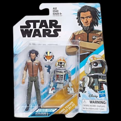 Hasbro Star Wars Resistance Jarek Yeager & Bucket (R3-B7) Action Figure (2-Pack)
