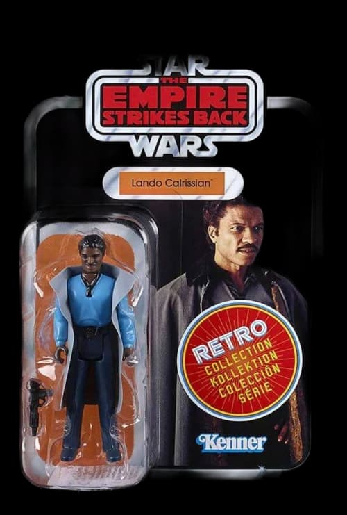 Hasbro Star Wars Retro Collection Lando Calrissian Walmart Exclusive Action Figure