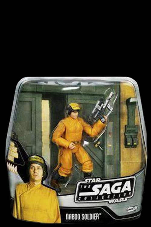 Hasbro Star Wars Saga Collection Naboo Soldier Action Figure