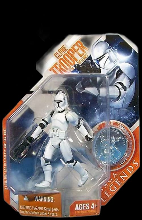Hasbro Star Wars Saga Legends (30th Anniversary) Clone Trooper Episode II Action Figure