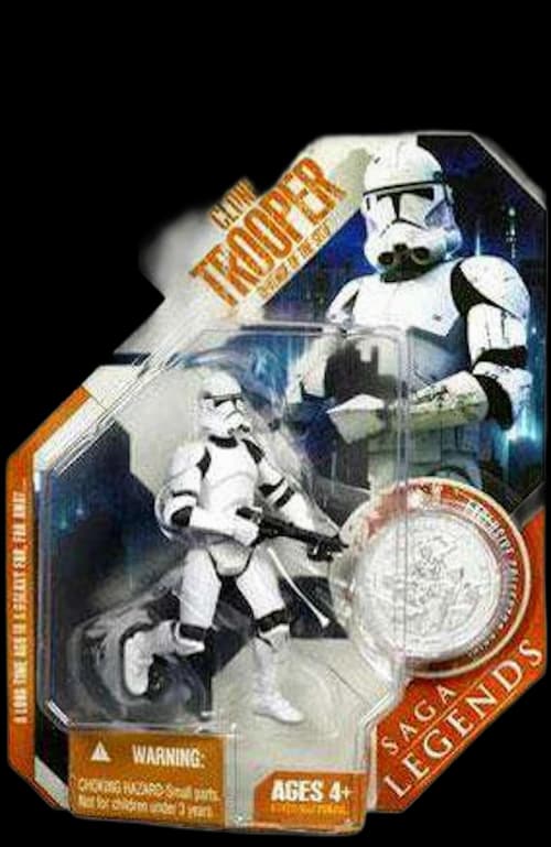 Hasbro Star Wars Saga Legends (30th Anniversary) Clone Trooper Revenge of the Sith Action Figure