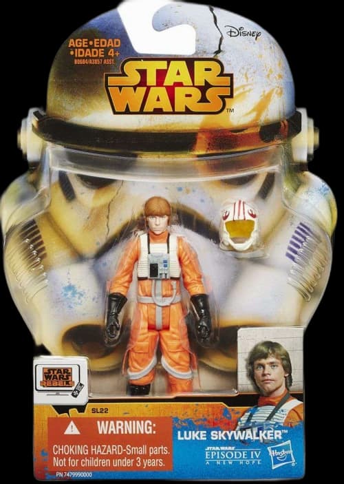Hasbro Star Wars Saga Legends Luke Skywalker Rebel Pilot Action Figure