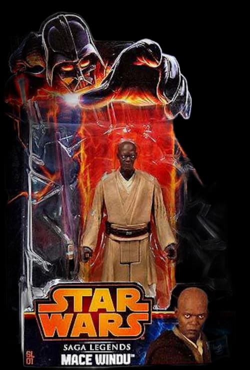 Hasbro Star Wars Saga Legends Mace Windu Action Figure