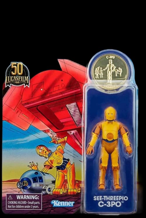Hasbro Star Wars Vintage Collection See-Threepio C-3PO Action Figure