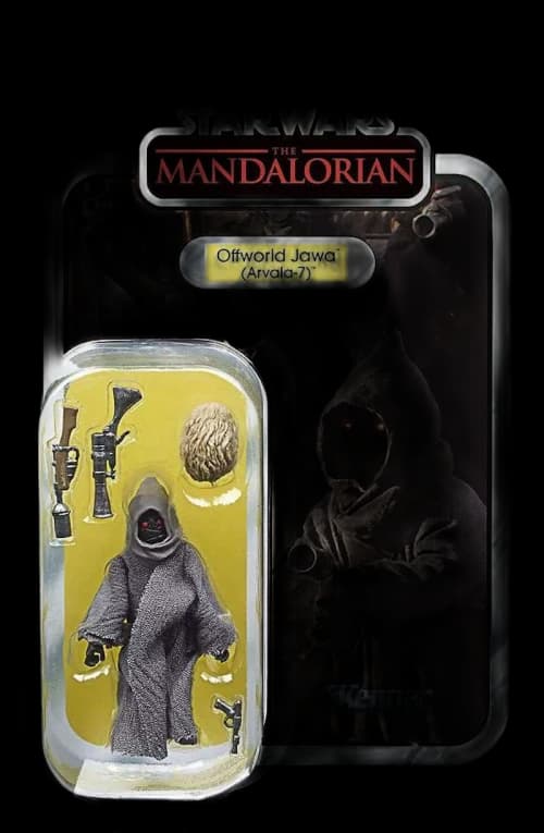 Hasbro Star Wars Vintage Collection The Mandalorian Offworld Jawa (Arvala-7) Action Figure
