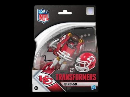 Hasbro Transformers NFL Kansas City Chiefs KC-59 Action Figure