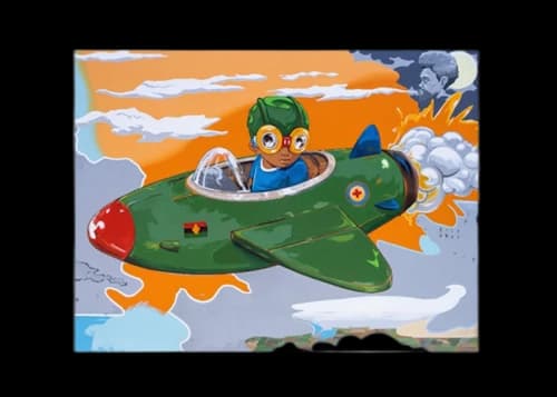 Hebru Brantley When The Wind Is At Your Back Print (Signed, Edition of 175)